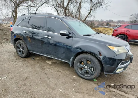 2012 Acura Mdx z USA, uszkodzony, nr VIN 2HNYD2H25CH550376